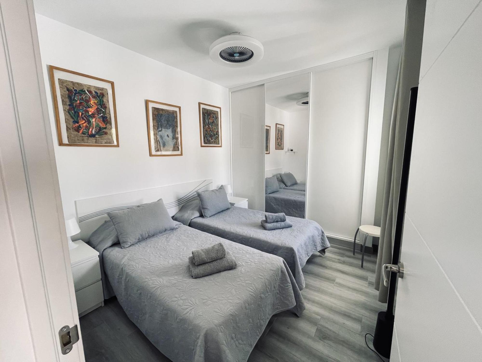 Newly Renovated Apartment With 2 Terrace, 2 Bedroom, 5Min Beach Пуэрто-де-Сантьяго Экстерьер фото