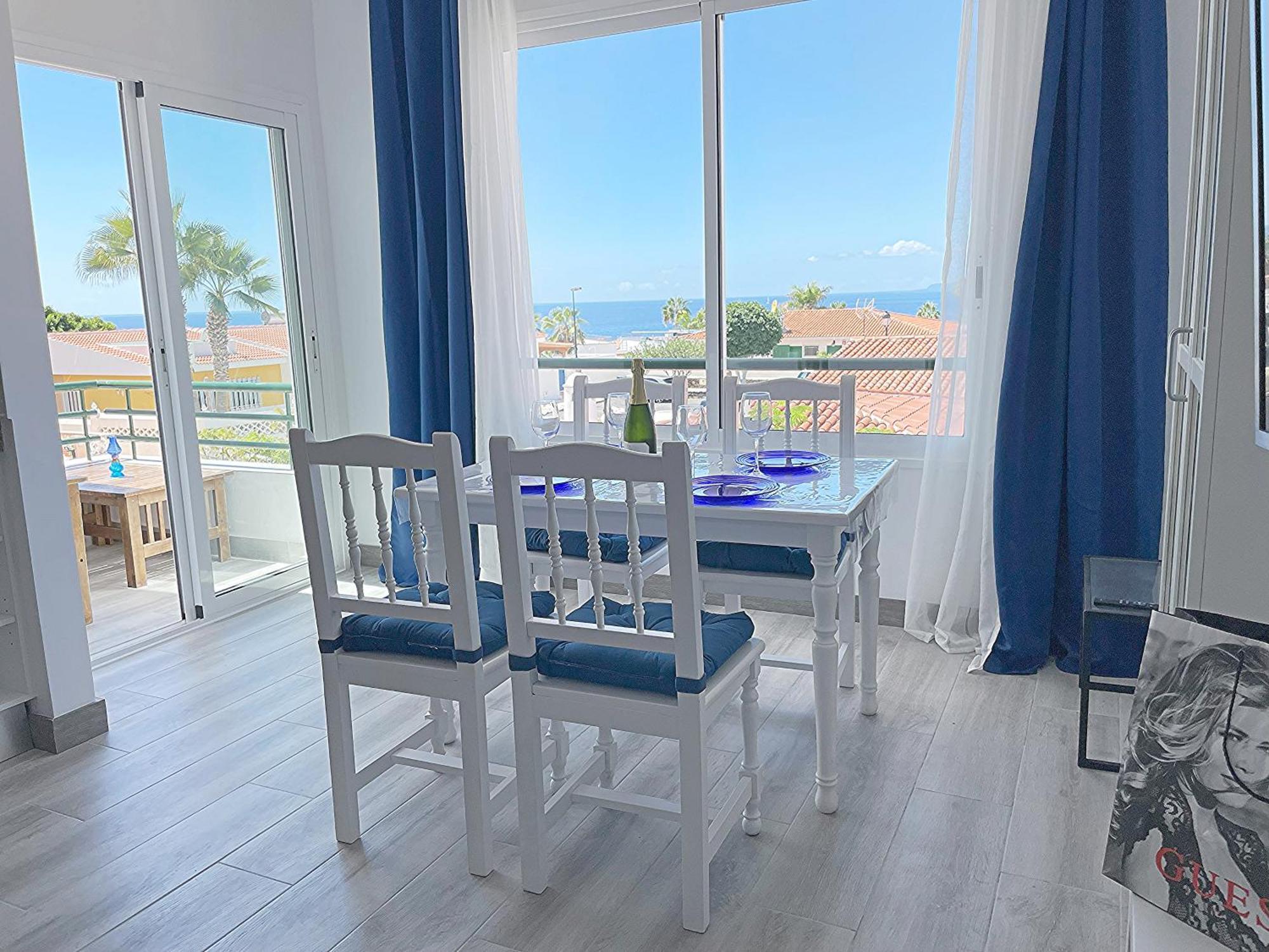 Newly Renovated Apartment With 2 Terrace, 2 Bedroom, 5Min Beach Пуэрто-де-Сантьяго Экстерьер фото